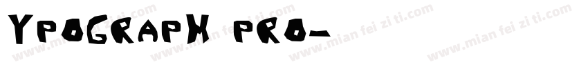 YPOGRAPH PRO字体转换